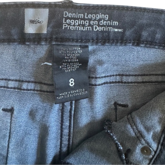 Mossimo Supply Co Black Jeggings Modern Fit - Picture 2 of 3